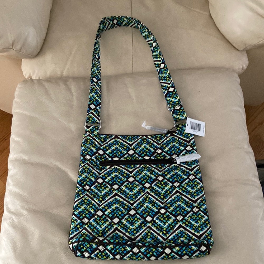New with tags. Rainforest print. Vera Bradley shoulder bag. Price tag of $60